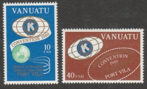 Vanuatu #295-296 MNH Full Set of 2