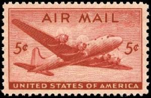 C32 DC-4 Skymaster VF MNH single stamp