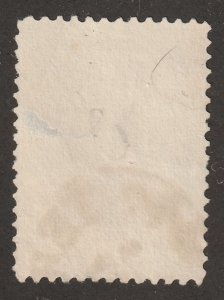 Persian/Iran Stamp, Scott# 357, 1KR, purple, used, hinged, G-53