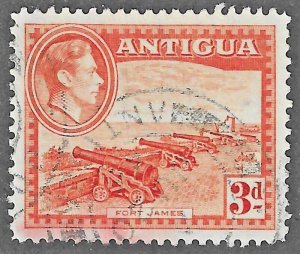 Antigua (1944)  - Scott # 89, Used