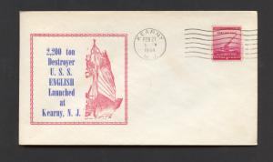 USS ENGLISH DD-696 - LAUNCH