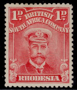 RHODESIA GV SG285, 1d bright rose-scarlet, M MINT. Cat £13.