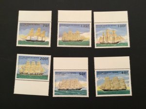 ICOLLECTZONE Benin 850-855 ships VF NH