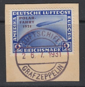 Germany, Scott C41, Polar Fahrt, used tied to small piece