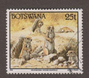 Botswana 526 Wild Animals 1992