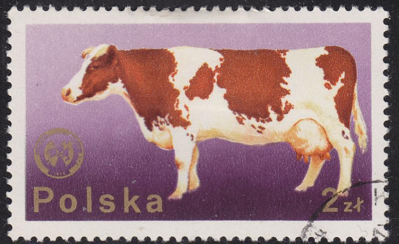 Poland 2100 Dairy Cow 2.00zł 1975