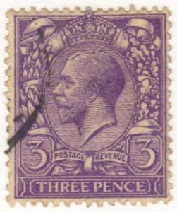 Great Britain #164 used - 3p king