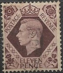 1947 Great Britain    George V   SC# 266   Used