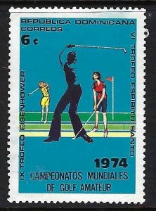 Dominican Republic 730 VFU GOLF Z1939-10