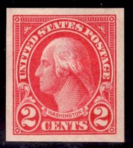 US Stamp #577 2c Washington MINT Hinged SCV $1.30