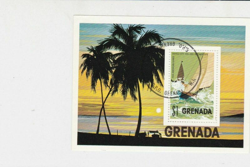 Grenada Sailing Pan American Games'75  Stamps Sheet ref R 16447