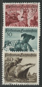 Liechtenstein #243-5  Single (Complete Set)