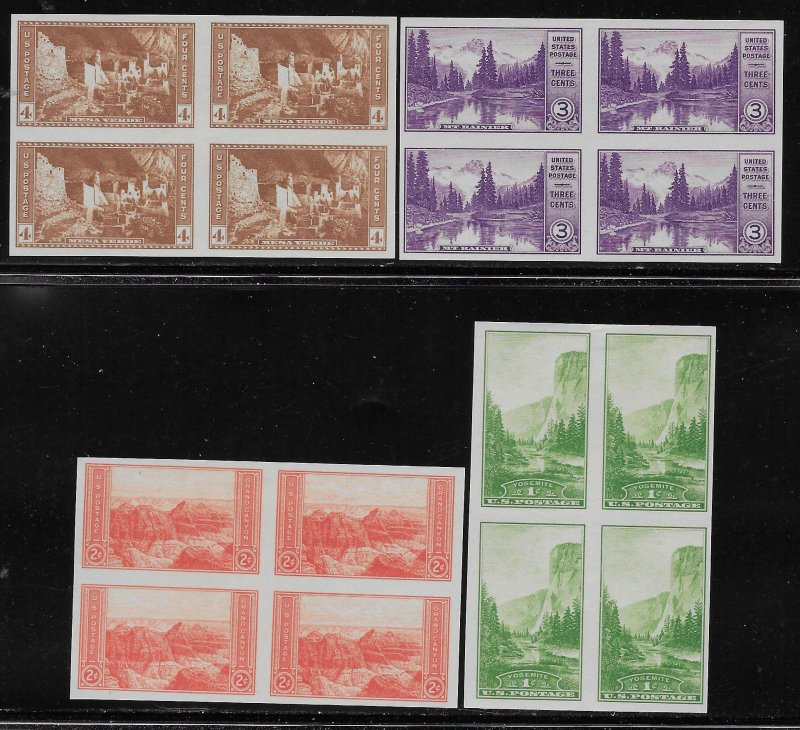 UNITED STATES SC# 756-65  B/4  FVF/MNGAI