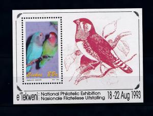 [40186] Ciskei 1993 Birds Vögel Oiseaux Ucelli   MNH Sheet