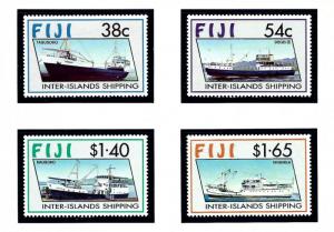 Fiji 661-64 MNH 1992 Inter-Island Shipping