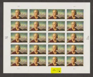 U.S. Scott #4030 Katherine Porter Stamps - Mint NH Sheet - Highlighted LR Plate