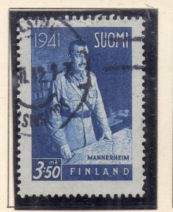 Finland 1941 Early Issue Fine Used 3.50mk. NW-269321