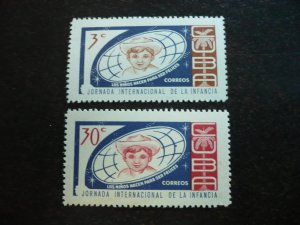 Stamps - Cuba - Scott# 789-790 - Mint Hinged Set of 2 Stamps