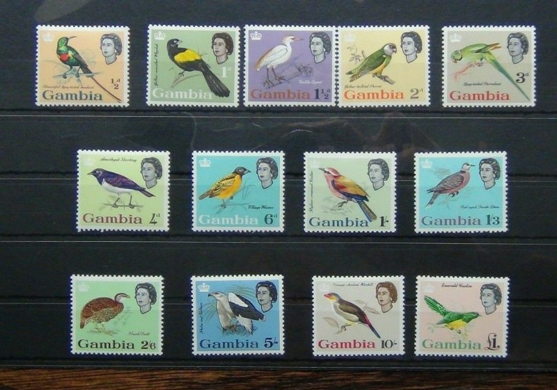 Gambia 1963 set to £1 MNH SG193 - SG205