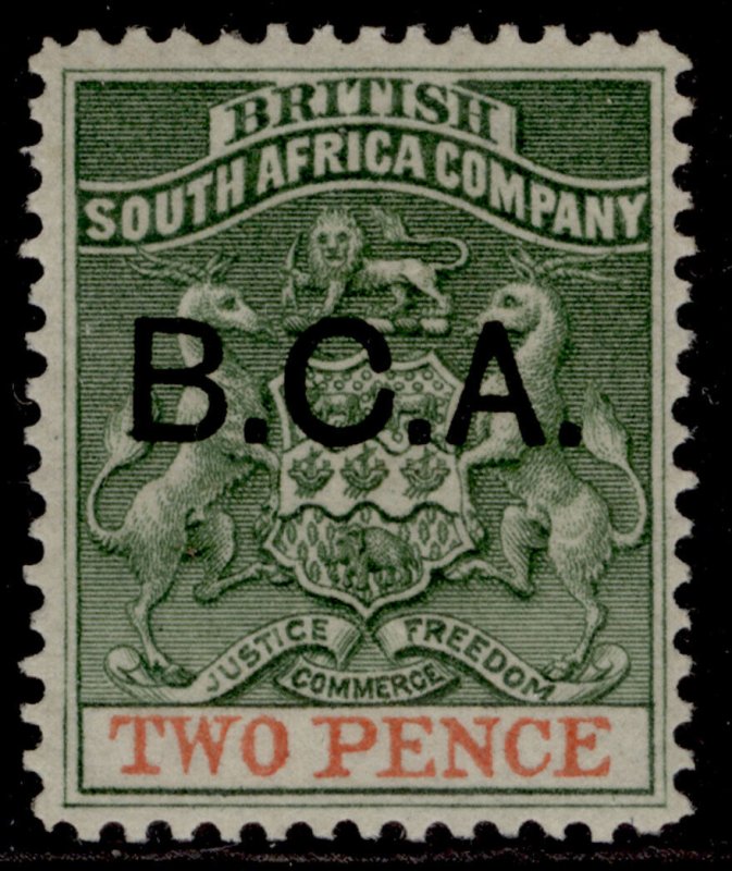 NYASALAND - BCA QEII SG2, 2d sea-green & vermilion, M MINT. Cat £14.