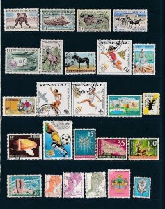 D395601 Senegal Nice selection of VFU Used stamps