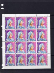 Eritrea 1980 Queen Mother 80th.Birthday Mini-Sheetlet 16 Perforated MNH