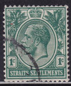 Straits Settlements 149 USED 1912 KGV 1¢