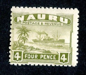 7563 BCX Nauru 1924 Scott# 23a MNH**