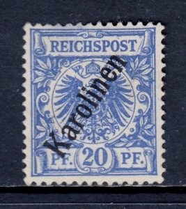 Caroline Islands - Scott #4 - MNG - Thin at top - SCV $24