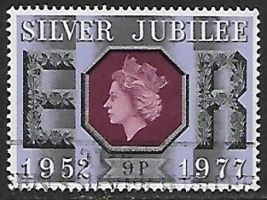 Great Britain # 811 - Silver Jubilee - used....{Blw}