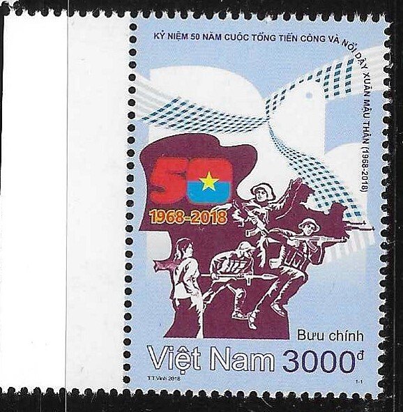 Vietnam 2018 50th anniversary of Mau Than Event War MNH A3540