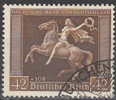 Germany #B119 F-VF Used  CV $45.00  (A16764)