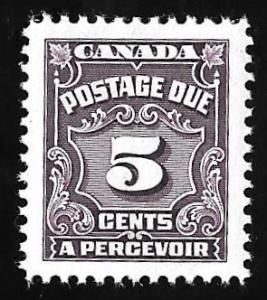 Canada #J17 5 cents Postage Due  mint OG NH EGRADED XF 91 XXF