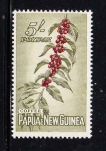 Album Tesori Papua Nuovo Guinea Scott# 146 5sh Caffè Mint Sinistra