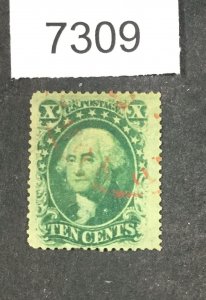 MOMEN: US STAMPS # 35 USED LOT #A 7309