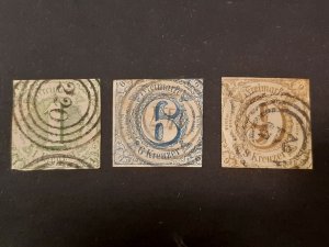 Thurn and Taxis Old Germany XIX c. # MNH/MH/Stamped lot as per photos