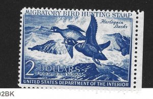 United States Scott RW19 1952 Duck Stamp Unused Hinged 2019 cv $90