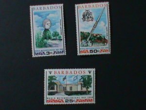 ​BARBADOS-1968 SC# 303-5  WORLD METEOROGICAL DAY MNH-VF WE SHIP TO WORLDWIDE