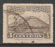 MEXICO 635, 3¢ PYRAMID OF THE SUN Unwmk USED. F-VF. (1016)