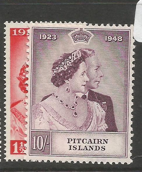 Pitcairn Island SG 11-2 MNH (9cpr)