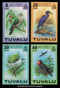 Tuvalu Scott 73-76 Mint never hinged.