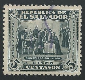 El Salvador #498 5c Conspiracy of 1811