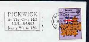 Postmark - Great Britain 1973 cover bearing illustrated s...