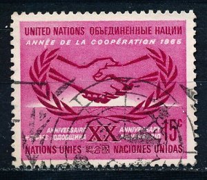 United Nations - New York #144 Single Used