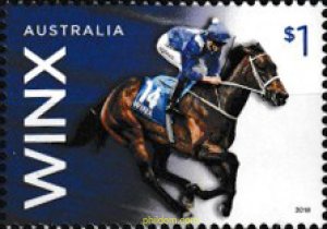 594038 MNH AUSTRALIA 2018 YEGUA AUSTRALIANA