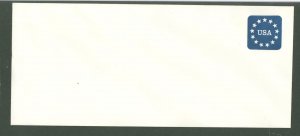 US U611a 1988 25c Postal Envelope with the Red Postal Value (25c) Omitted