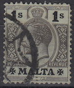 Malta #59 Used, CV $20.00