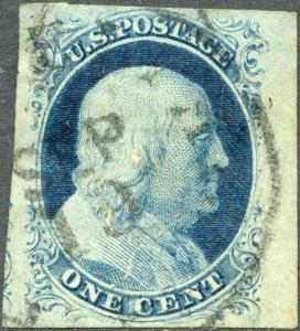 #9 XF-SUPERB WITH HUGE MARGINS USED WITH DATE CANCEL BP0435