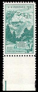 # 1011 MINT NEVER HINGED MOUNT RUSHMORE MEMORIAL TEMP