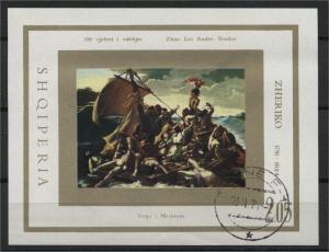 ALBANIA  ©THE RAFT OF THE MEDUSAî T.GERICAULT 1974  U BLOC